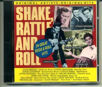 Shake, Rattle And Roll 24 Great Rock & Roll Hits CD ZGAN