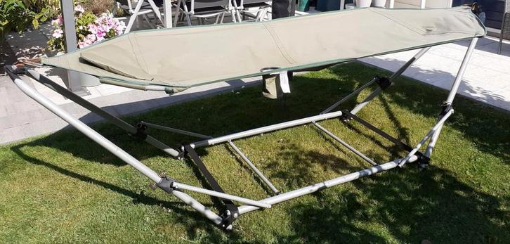 Hangmat op standaard, Tuin en Terras, Hangmatten, Gebruikt, Ophalen