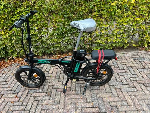Hitway Elektrische Vouwfiets, Fietsen en Brommers, Fietsen | Vouwfietsen, Gebruikt, Dames, Overige merken, 14 tot 16 inch, Totaal opvouwbaar