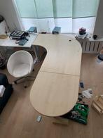 GRATIS Hoekbureau, Ophalen, In hoogte verstelbaar, Gebruikt, Bureau