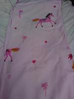 EENHOORN -DEKBEDOVERTREK -ROZE -90X220, Eenpersoons, Dekbedovertrek, Ophalen of Verzenden, Zo goed als nieuw