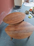 Salon / bijzettafels, Huis en Inrichting, Ophalen, Minder dan 55 cm, Rond, Zo goed als nieuw