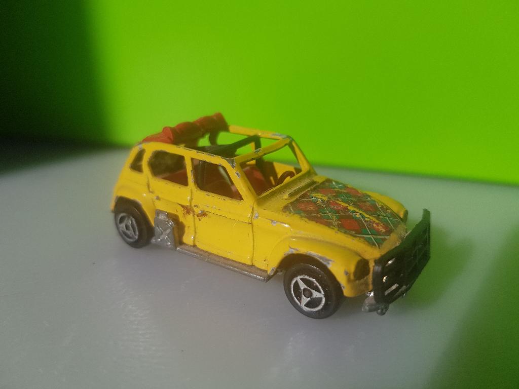 Globe Toys 116 - Citroën Dyane Rally [geel] 1/60, Ophalen of Verzenden, Gebruikt, Auto