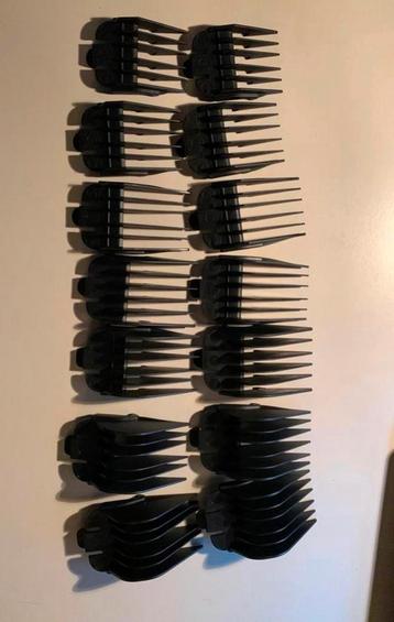 NIEUW: verkoop per stuk. Wahl opzetkammen, nr. 02 t/m nr. 08 beschikbaar voor biedingen