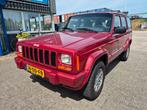 Chique rode jeep cherokee beige leer en nieuwe lpg g3., Automaat, Beige, Vierwielaandrijving, SUV of Terreinwagen