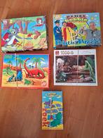 Diverse Puzzels - Tom & Jerry, Ernst Bobbie, Dinos, Puppies, Ophalen of Verzenden, Meer dan 50 stukjes, Gebruikt, 4 tot 6 jaar