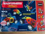 Magformers WOWset 16-delig om o.a. auto’s te maken, Ophalen of Verzenden, Gebruikt, Overige merken