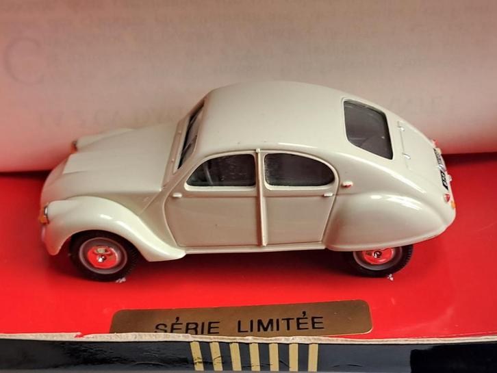 Citroën 2CV Dagonet 1957 Norev - Modelauto, Hobby en Vrije tijd, Modelauto's | 1:43, Auto, Norev, Ophalen of Verzenden