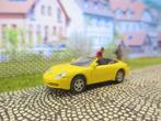 Porsche 996 911 Carrera Cabriolet - Schuco geel, Hobby en Vrije tijd, Modelauto's | 1:87, Ophalen of Verzenden, Gebruikt, Auto