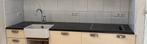 BLAUWSTEEN KEUKENBLAD incl inductie en wasbak, Ophalen, 50 tot 75 cm, Minder dan 100 cm