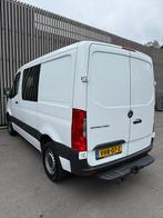 Mercedes-Benz Sprinter Automaat Dubbele Cabine / 6 persoons, Auto's, Gebruikt, Euro 6, Wit, Bedrijf