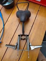 Fietszadel voor op stang, Fietsen en Brommers, Fietsaccessoires | Fietsstoeltjes, Ophalen of Verzenden, Gebruikt, Voorzitje