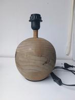 Houten Bol Lamp, Ophalen of Verzenden, Zo goed als nieuw, Modern, Minder dan 50 cm