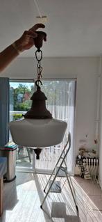 antieke lamp, Huis en Inrichting, Lampen | Hanglampen, Ophalen, Gebruikt, Minder dan 50 cm
