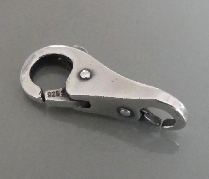 Trollbeads EENVOUDIG SLOT, Sieraden, Tassen en Uiterlijk, Bedels, Zo goed als nieuw, Trollbeads, Zilver, 1 bedel, Verzenden