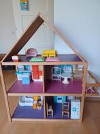 Poppenhuis en toebehoren, Ophalen, Gebruikt, Poppenhuis