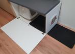 Grote kattenbak ombouw,  incl. jumbo kattenbak L120xh60xd57, Dieren en Toebehoren, Kattenbakken, Ophalen, Gebruikt