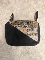 Rollator Tas met Luipaardprint, Ophalen of Verzenden, Gebruikt, Zwart, Handtas
