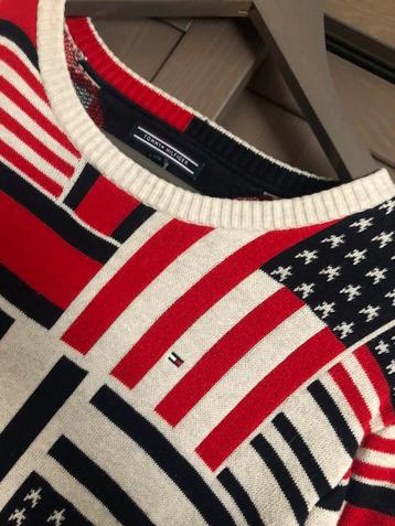 Sweater Tommy Hilfiger logo trui XS/S als NIEUW beschikbaar voor biedingen