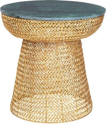 Dutchbone Side Table Gauri Gold | van €289 nu €120 beschikbaar voor biedingen
