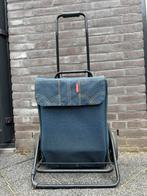 Boodschappen trolley Tomado, Sieraden, Tassen en Uiterlijk, 30 cm of meer, Gebruikt, Blauw, Wieltjes