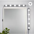 2X IKEA MUSIK WAND MAKE-UP LAMPEN INCLUSIEF LED VERLICHTING, Huis en Inrichting, Lampen | Wandlampen, Ophalen of Verzenden, Zo goed als nieuw