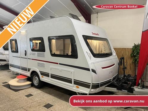 Dethleffs C'Go 415 QL *2025 model*, Caravans en Kamperen, Caravans, tot en met 3, 750 - 1000 kg, Treinzit, Dethleffs, Dwarsbed