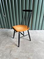 Vintage Pastoe spijlenstoel, Ophalen of Verzenden, Gebruikt, Zwart, Eén