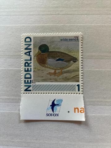 Persoonlijke postzegel vogels de Wilde Eend beschikbaar voor biedingen