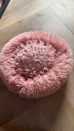 Roze hondenmand donut/fluffy 40cm breed, Ophalen of Verzenden, Zo goed als nieuw, Pluche
