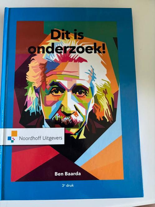 Ben Baarda - Dit is onderzoek!, Boeken, Wetenschap, Zo goed als nieuw, Ophalen of Verzenden