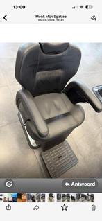 Kappers - Barbierstoelen, Ophalen, Gebruikt, Zwart, Leer