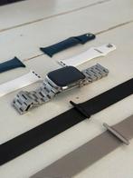 Apple Watch Series 7 (2021), RVS 45mm Wifi + 4G (Zilver), Sieraden, Tassen en Uiterlijk, Smartwatches, Ophalen, Apple Watch ⌚️