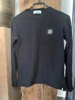 STONE ISLAND JUNIOR  zwart longsleeve shirt 10 = 142 (140), Kinderen en Baby's, Kinderkleding | Maat 140, Ophalen of Verzenden