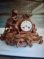 Antieke Franse pendule, merk PH.Mourey, Antiek en Kunst, Ophalen of Verzenden