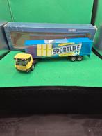 243 scania 84D sportlife 1/50 liontoys, Ophalen of Verzenden, Zo goed als nieuw, Bus of Vrachtwagen, Wsi