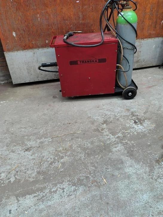 Te koop goede Transka mig 160. 230V, Doe-het-zelf en Verbouw, Gereedschap | Lasapparaten, Gebruikt, Co2, Ophalen