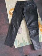 Zwarte leren motorbroek - Maat 53 Heren, Motoren, Kleding | Motorkleding, Ophalen of Verzenden, Tweedehands, Heren, Broek | leer