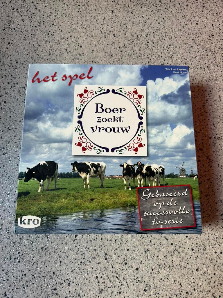 Boer zoekt vrouw (bordspel), Ophalen of Verzenden, Zo goed als nieuw