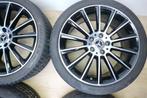 Mercedes C-klasse 19 inch AMG velgen w205 s205 + zomerbanden, Auto-onderdelen, Banden en Velgen, Banden en Velgen, Gebruikt, Personenwagen