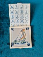 KLM Business class onderzetter tegel no. C9 Schooner, Ophalen of Verzenden, Zo goed als nieuw, Paleis of Waag