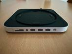 Satechi Standaard & Hub voor Mac Mini/Studio + NVMe SSD slot, Computers en Software, Apple Desktops, Ophalen of Verzenden, Zo goed als nieuw