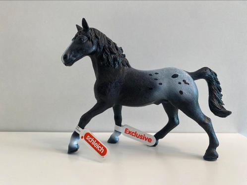 Schleich 72197 Exclusive Knabstrupper, Verzamelen, Dierenverzamelingen, Zo goed als nieuw, Beeldje of Figuurtje, Paard, Ophalen of Verzenden