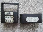 JAPANSE DOOSJES hardhout onbeschadigd met mooie decoraties E, Ophalen of Verzenden