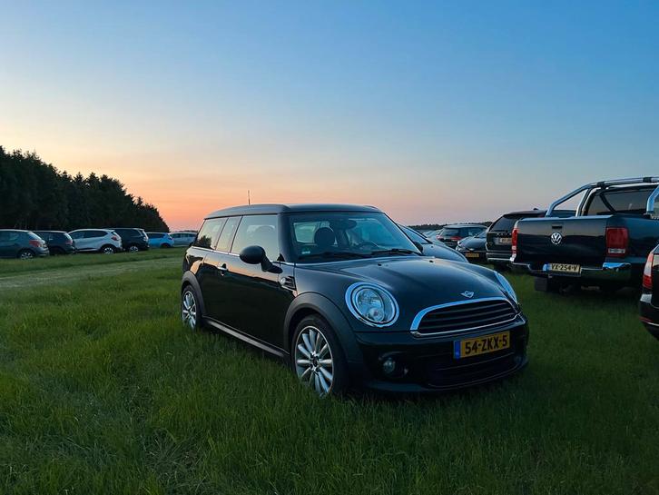 Mini Clubman 1.6 ONE 2013 Zwart, Auto's, Mini, Particulier, Clubman, Benzine, B, Stationwagon, Handgeschakeld, Origineel Nederlands