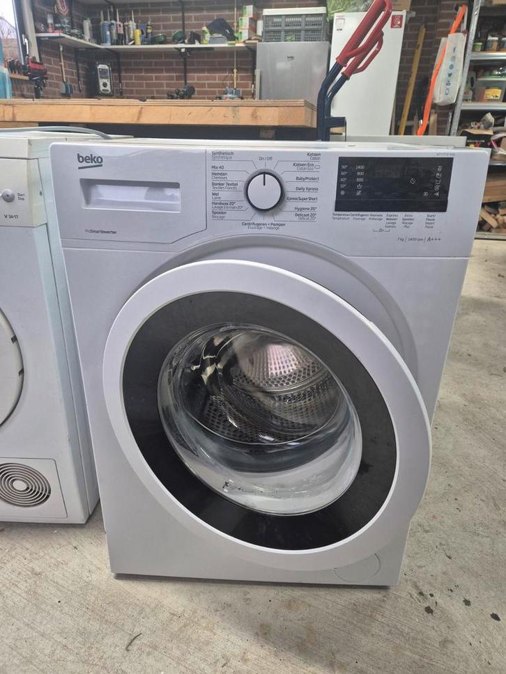 Beko Wasmachine WTV 7732 XWO, Witgoed en Apparatuur, Wasmachines, Gebruikt, Voorlader, 6 tot 8 kg, Minder dan 85 cm, 1200 tot 1600 toeren