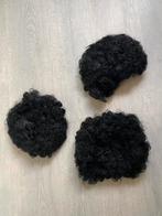 Pieten pruik krul/ zwarte krul pruik, Ophalen of Verzenden, Zo goed als nieuw