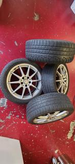Winterbanden met velgen Mercedes B-klasse, Auto-onderdelen, Banden en Velgen, Ophalen, Gebruikt, Banden en Velgen, 17 inch