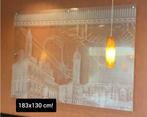 Plexiglas wanddecoratie 183x130 cm subway New York plattegro, Ophalen, Gebruikt