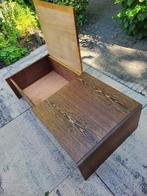 drie houten opbergbankjes met klep, Huis en Inrichting, Banken | Sofa's en Chaises Longues, Ophalen, Gebruikt, Minder dan 75 cm